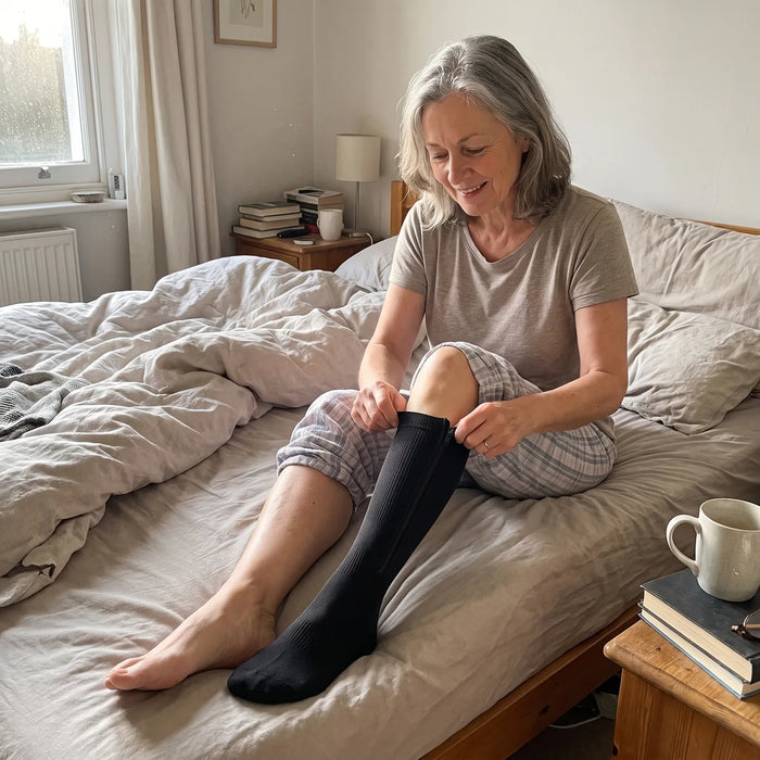 Avis vérifié sur les chaussettes de compression ALVEANE