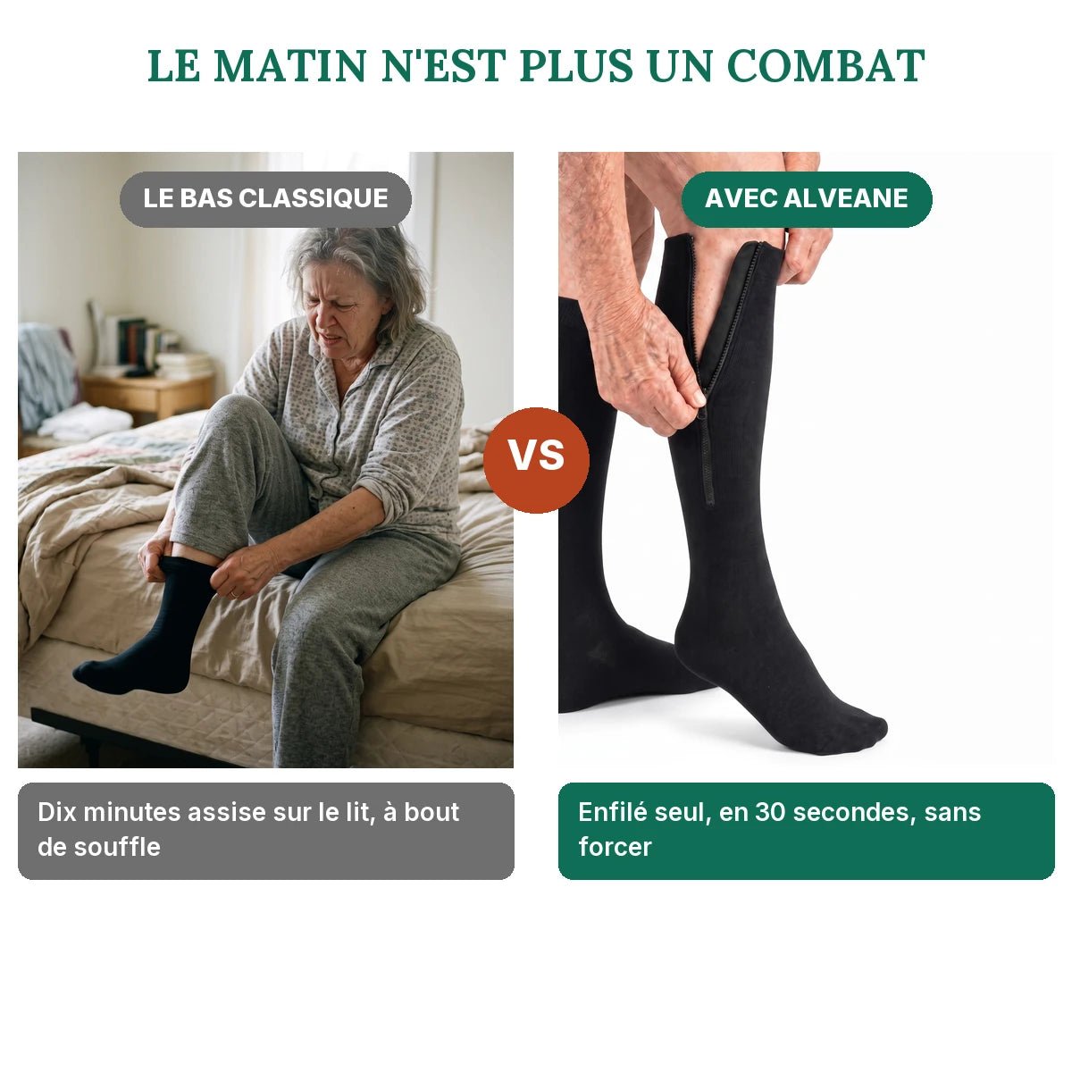 Chaussettes de Compression Liberté - ALVEANE