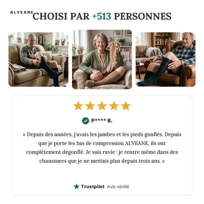 Chaussettes de Compression Liberté - ALVEANE