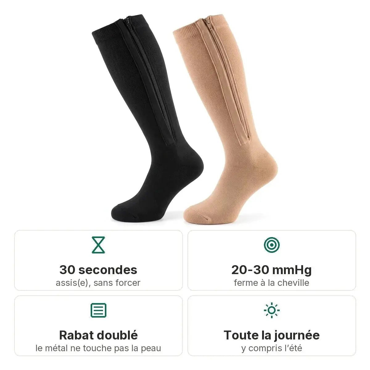 Chaussettes de Compression Liberté - ALVEANE