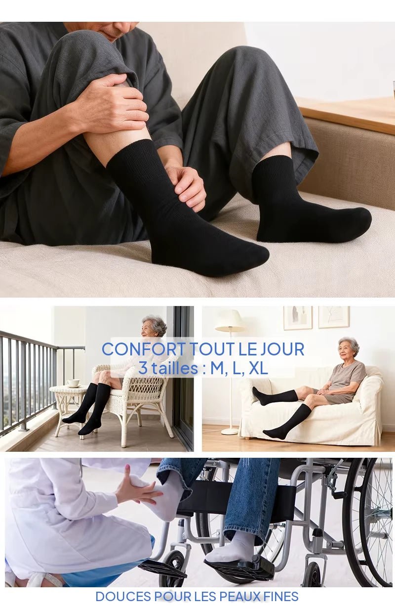 Chaussettes pour Diabétiques - ALVEANE