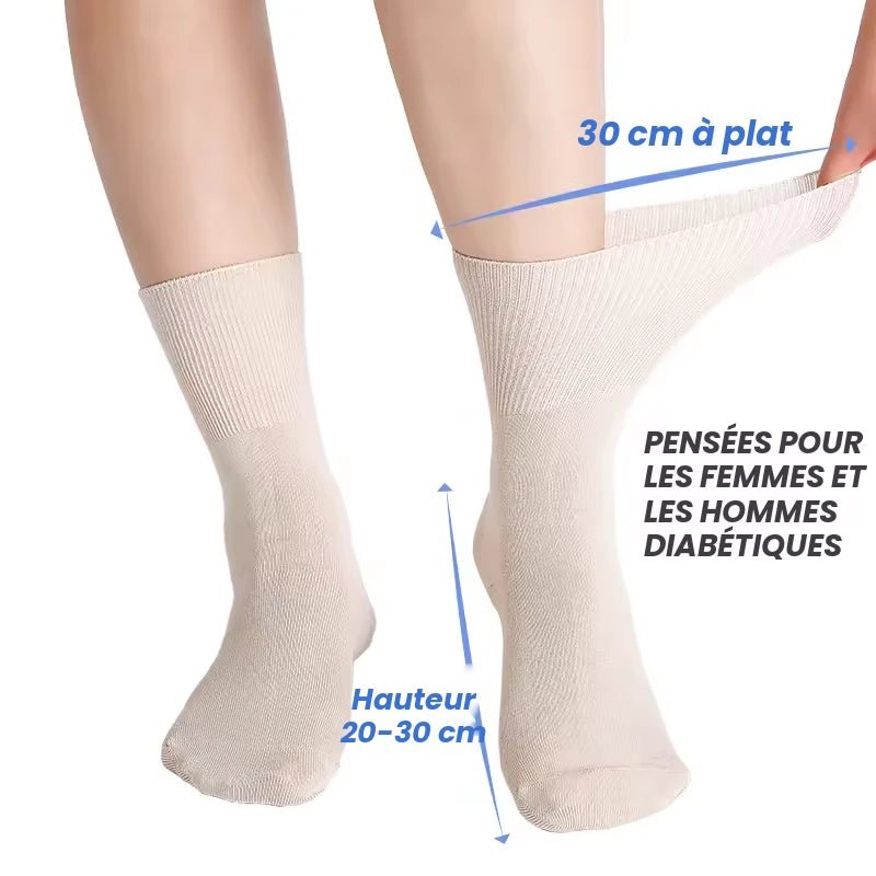Chaussettes pour Diabétiques - ALVEANE