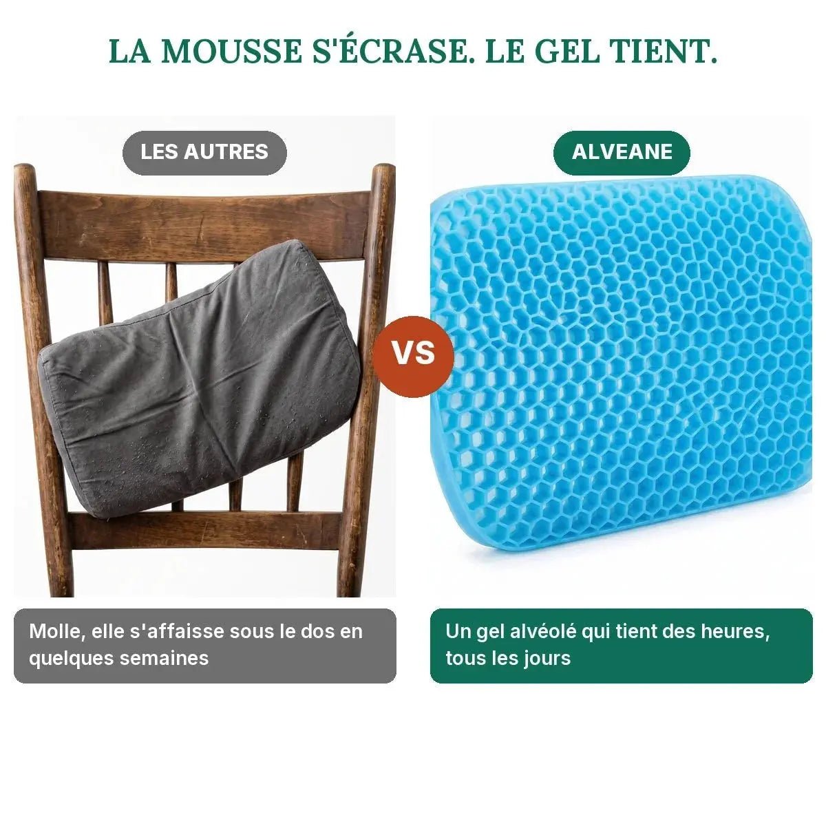 Coussin Lombaire Réconfort - ALVEANE