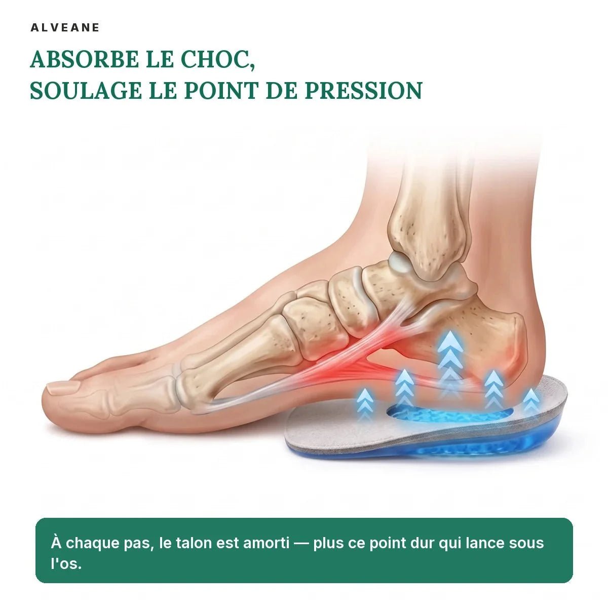 Talonnettes Gel Nuage - ALVEANE