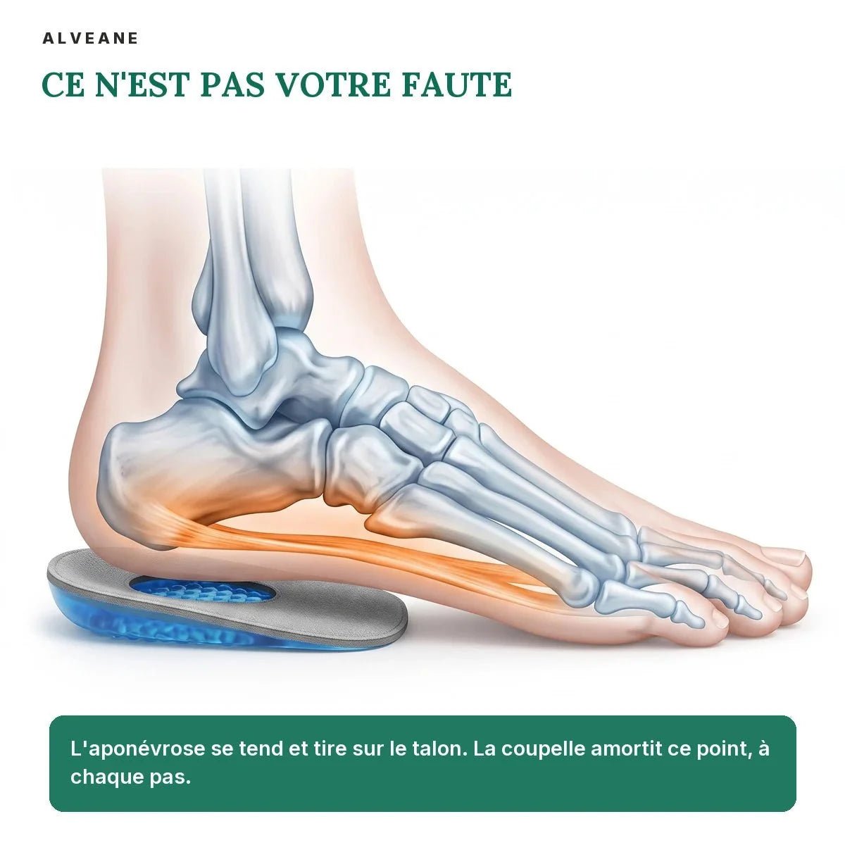 Talonnettes Gel Nuage - ALVEANE