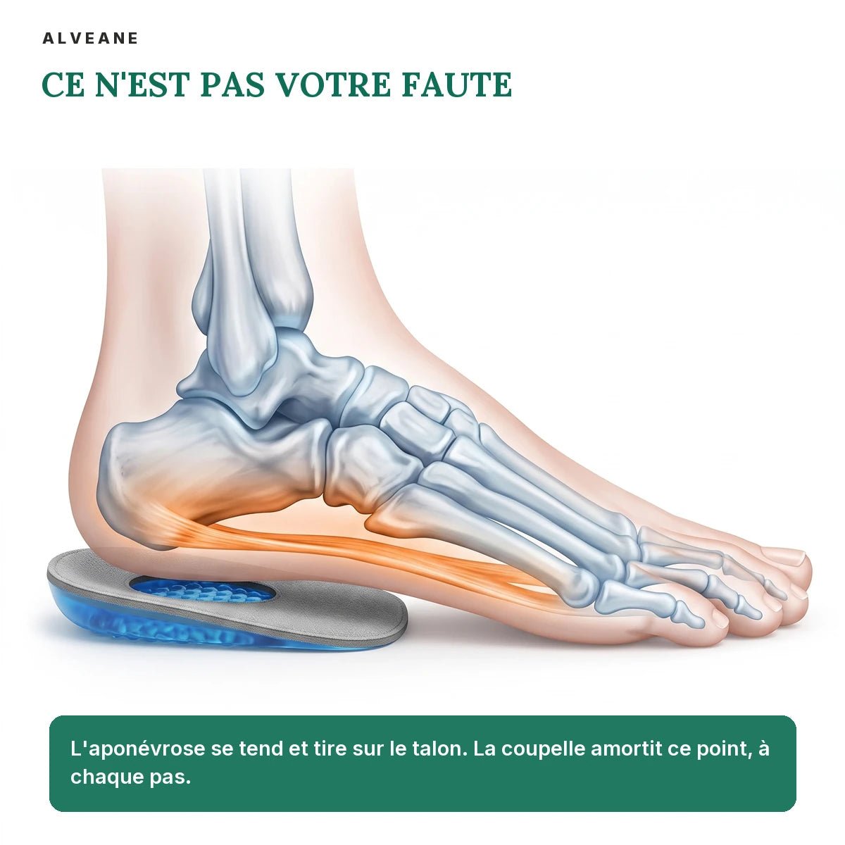 Talonnettes Gel Nuage - ALVEANE